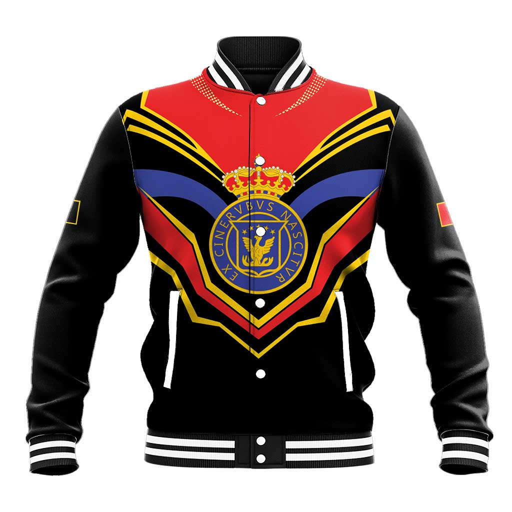 Haiti 1814-1820 Personalized Baseball Jacket Haitian Flag of the Kingdom