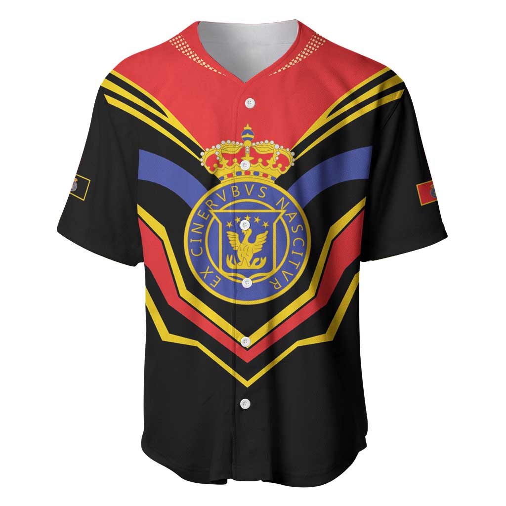 Haiti 1814-1820 Personalized Baseball Jersey Haitian Flag of the Kingdom