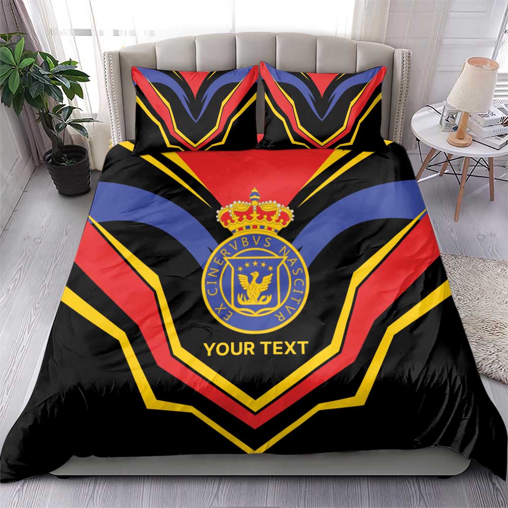 Haiti 1814-1820 Personalized Bedding Set Haitian Flag of the Kingdom