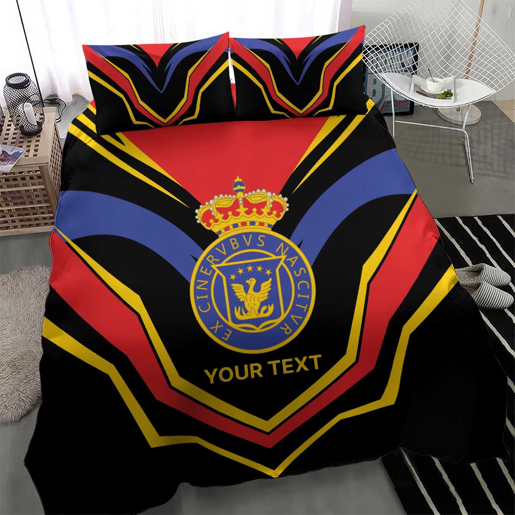 Haiti 1814-1820 Personalized Bedding Set Haitian Flag of the Kingdom