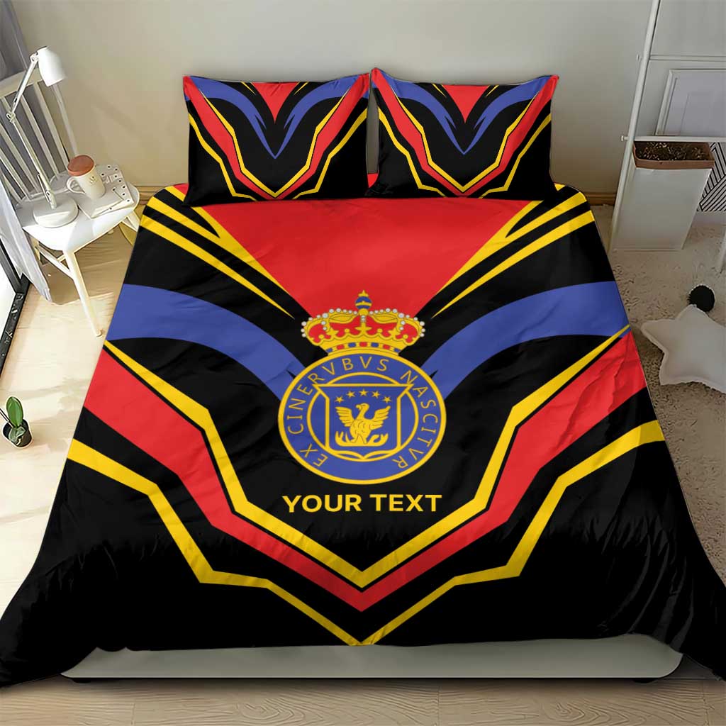 Haiti 1814-1820 Personalized Bedding Set Haitian Flag of the Kingdom