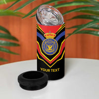 Haiti 1814-1820 Personalized 4 in 1 Can Cooler Tumbler Haitian Flag of the Kingdom