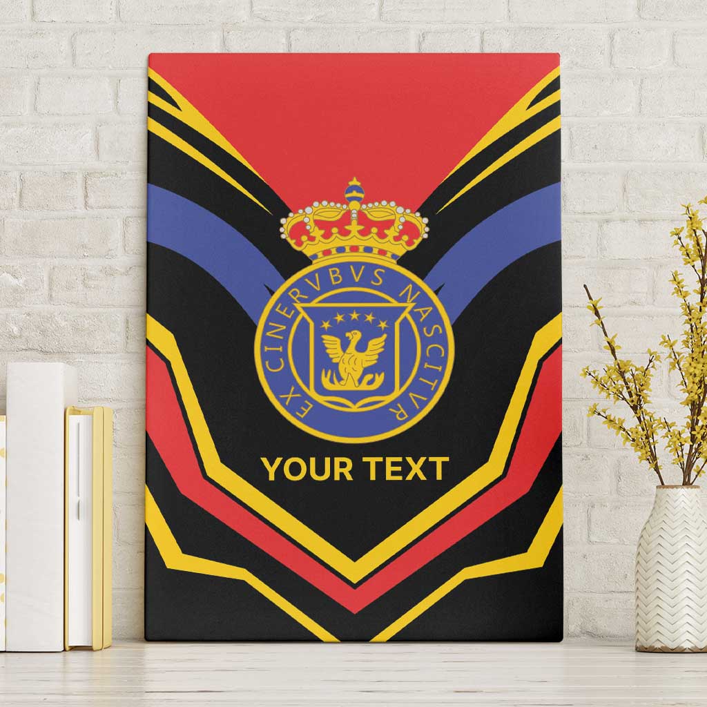 Haiti 1814-1820 Personalized Canvas Wall Art Haitian Flag of the Kingdom