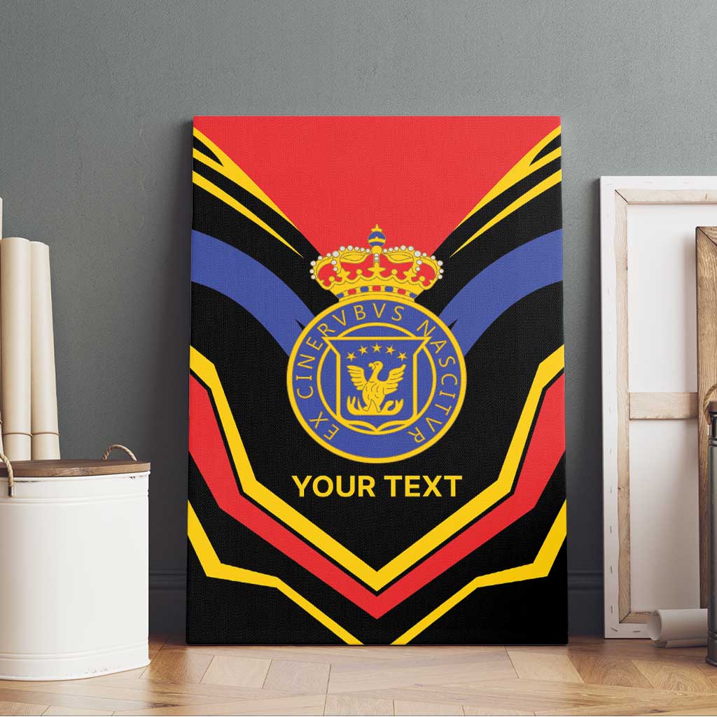 Haiti 1814-1820 Personalized Canvas Wall Art Haitian Flag of the Kingdom