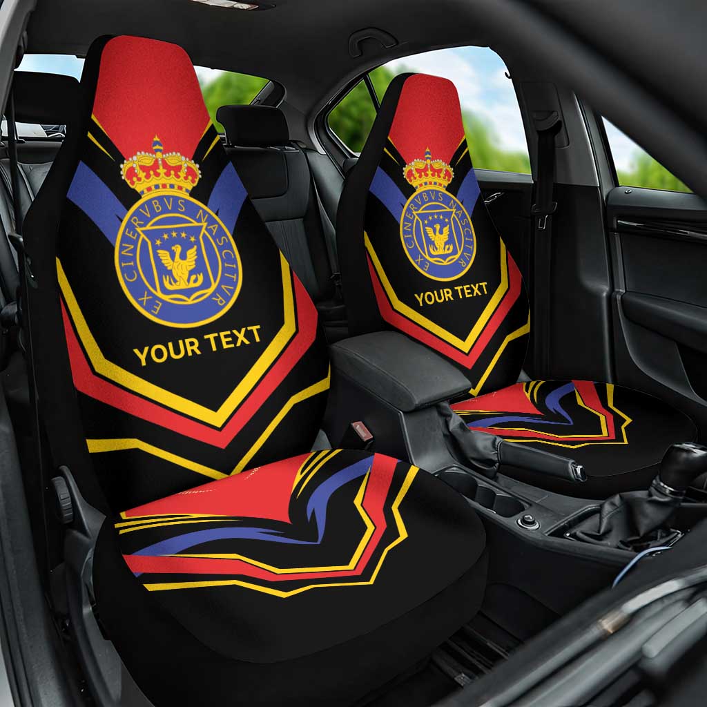 Haiti 1814-1820 Personalized Car Seat Cover Haitian Flag of the Kingdom