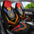 Haiti 1814-1820 Personalized Car Seat Cover Haitian Flag of the Kingdom