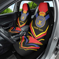 Haiti 1814-1820 Personalized Car Seat Cover Haitian Flag of the Kingdom