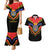Haiti 1814-1820 Personalized Couples Matching Mermaid Dress and Hawaiian Shirt Haitian Flag of the Kingdom