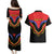 Haiti 1814-1820 Personalized Couples Matching Puletasi and Hawaiian Shirt Haitian Flag of the Kingdom