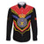 Haiti 1814-1820 Personalized Family Matching Long Sleeve Bodycon Dress and Hawaiian Shirt Haitian Flag of the Kingdom