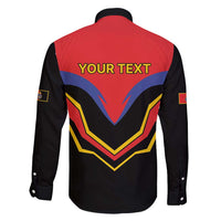 Haiti 1814-1820 Personalized Family Matching Long Sleeve Bodycon Dress and Hawaiian Shirt Haitian Flag of the Kingdom