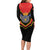 Haiti 1814-1820 Personalized Family Matching Long Sleeve Bodycon Dress and Hawaiian Shirt Haitian Flag of the Kingdom