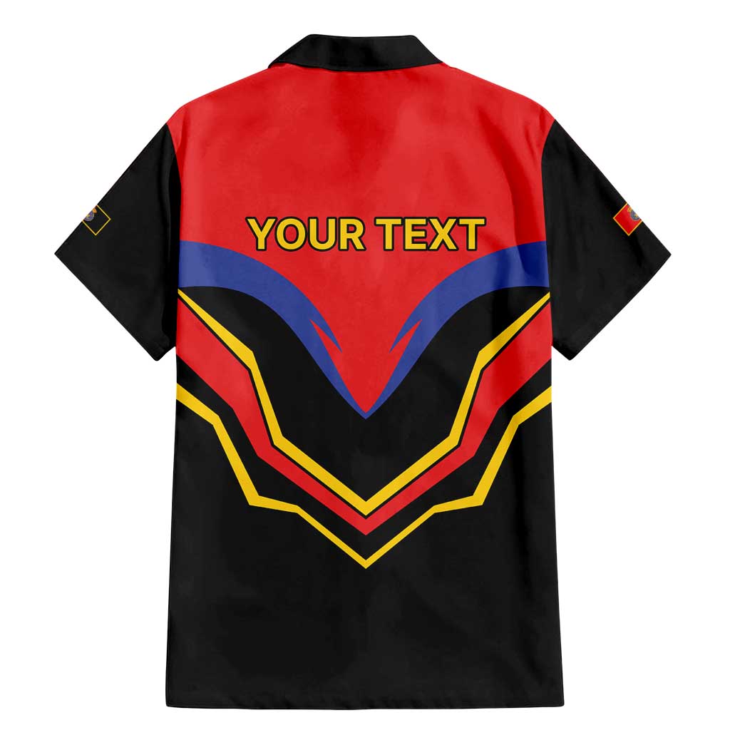 Haiti 1814-1820 Personalized Family Matching Mermaid Dress and Hawaiian Shirt Haitian Flag of the Kingdom