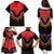 Haiti 1814-1820 Personalized Family Matching Puletasi and Hawaiian Shirt Haitian Flag of the Kingdom