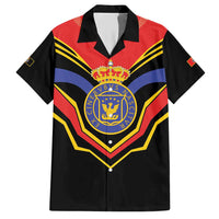 Haiti 1814-1820 Personalized Family Matching Short Sleeve Bodycon Dress and Hawaiian Shirt Haitian Flag of the Kingdom