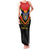 Haiti 1814-1820 Personalized Family Matching Tank Maxi Dress and Hawaiian Shirt Haitian Flag of the Kingdom