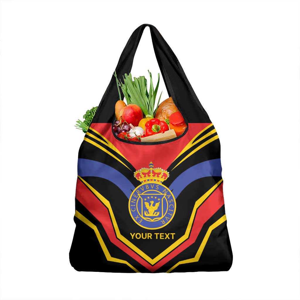 Haiti 1814-1820 Personalized Grocery Bag Haitian Flag of the Kingdom