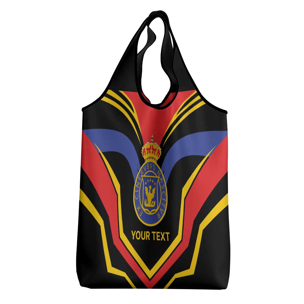 Haiti 1814-1820 Personalized Grocery Bag Haitian Flag of the Kingdom