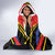 Haiti 1814-1820 Personalized Hooded Blanket Haitian Flag of the Kingdom