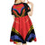 Haiti 1814-1820 Personalized Kid Short Sleeve Dress Haitian Flag of the Kingdom