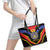 Haiti 1814-1820 Personalized Leather Tote Bag Haitian Flag of the Kingdom