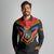 Haiti 1814-1820 Personalized Long Sleeve Polo Shirt Haitian Flag of the Kingdom