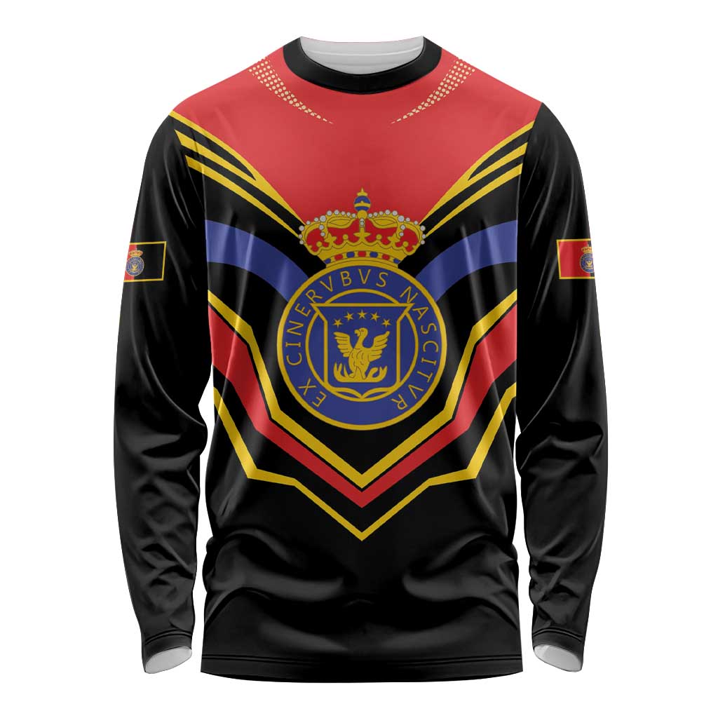 Haiti 1814-1820 Personalized Long Sleeve Shirt Haitian Flag of the Kingdom