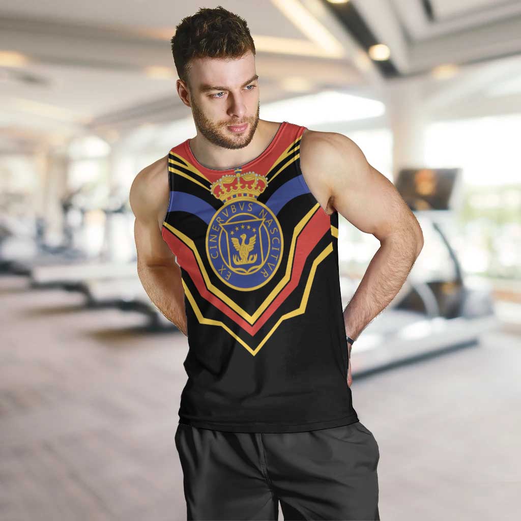 Haiti 1814-1820 Personalized Men Tank Top Haitian Flag of the Kingdom