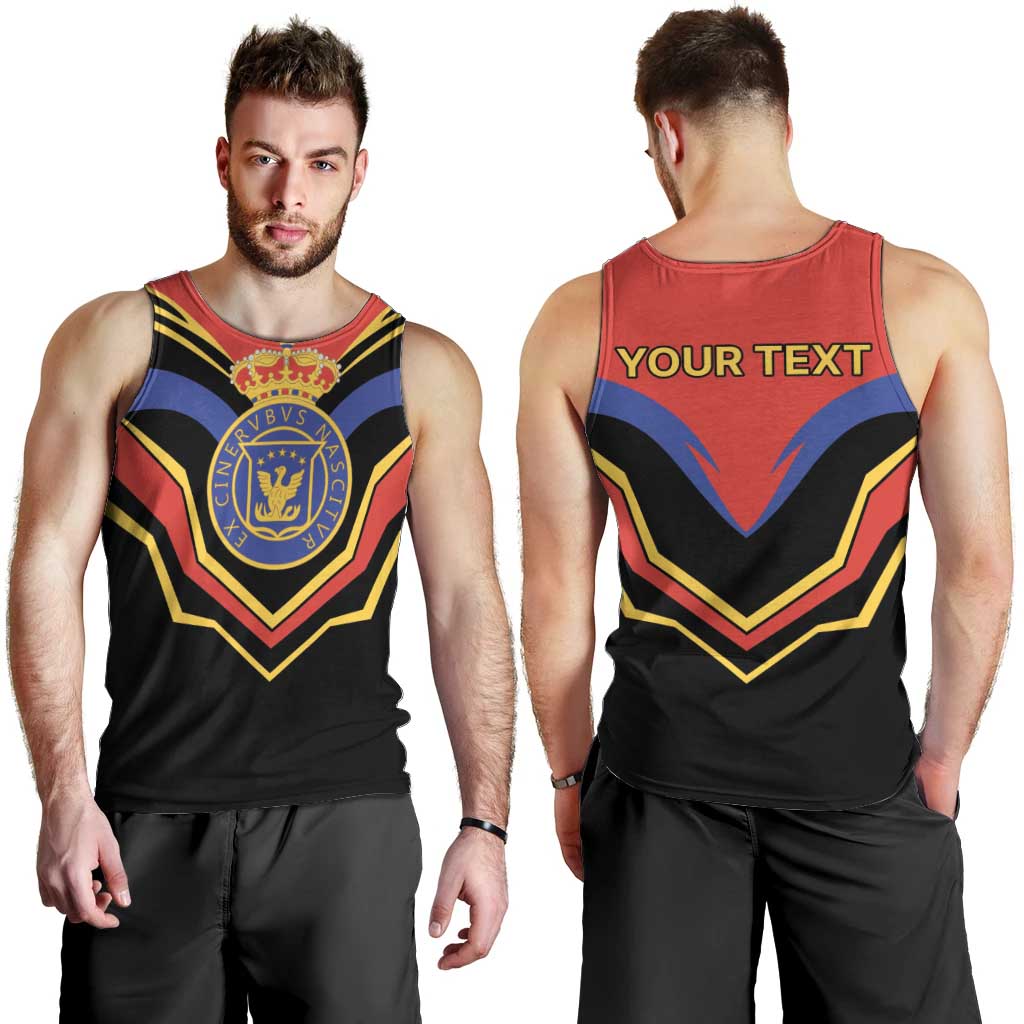 Haiti 1814-1820 Personalized Men Tank Top Haitian Flag of the Kingdom