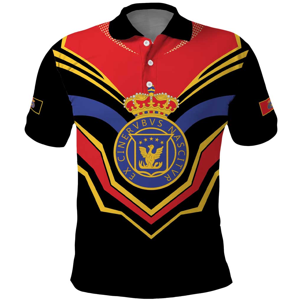Haiti 1814-1820 Personalized Polo Shirt Haitian Flag of the Kingdom