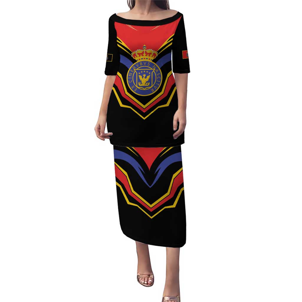 Haiti 1814-1820 Personalized Puletasi Haitian Flag of the Kingdom