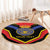 Haiti 1814-1820 Personalized Round Carpet Haitian Flag of the Kingdom