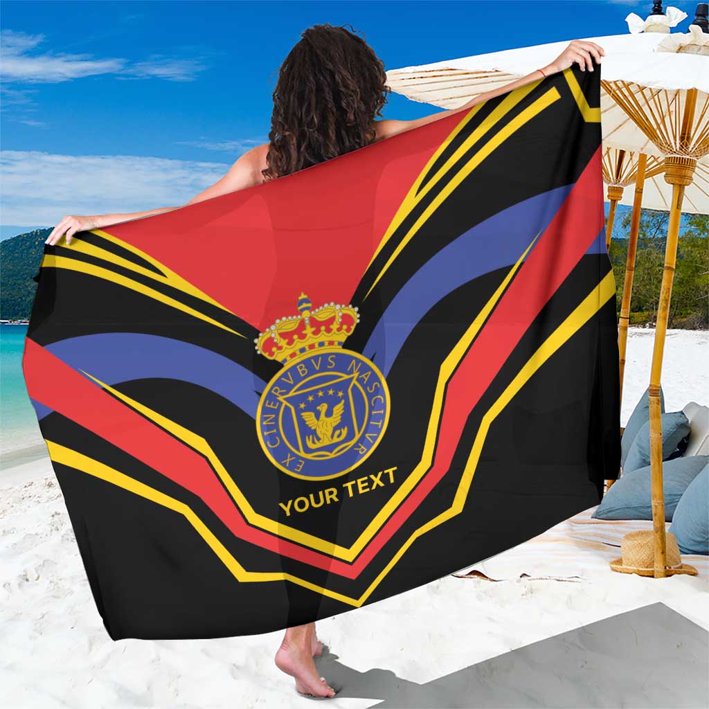 Haiti 1814-1820 Personalized Sarong Haitian Flag of the Kingdom