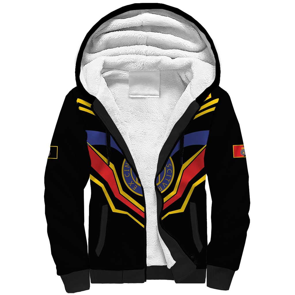 Haiti 1814-1820 Personalized Sherpa Hoodie Haitian Flag of the Kingdom