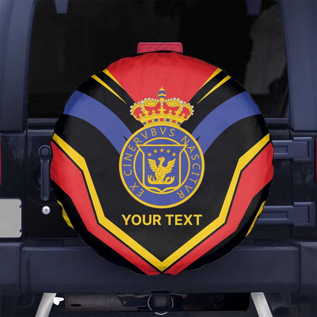 Haiti 1814-1820 Personalized Spare Tire Cover Haitian Flag of the Kingdom
