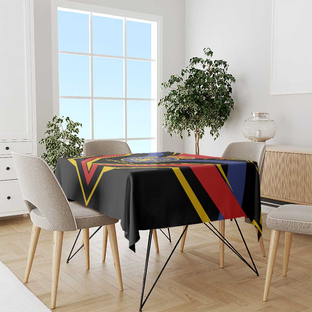 Haiti 1814-1820 Personalized Tablecloth Haitian Flag of the Kingdom