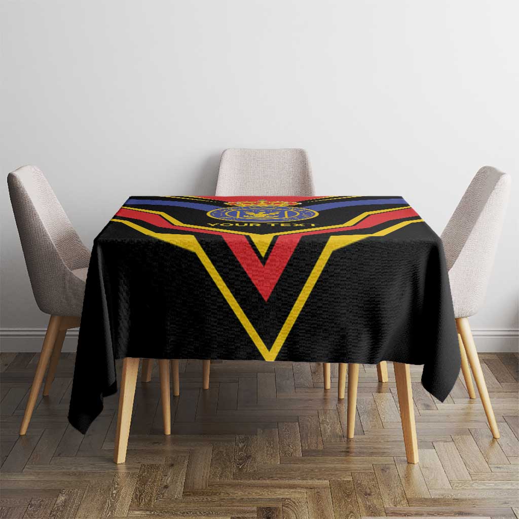 Haiti 1814-1820 Personalized Tablecloth Haitian Flag of the Kingdom