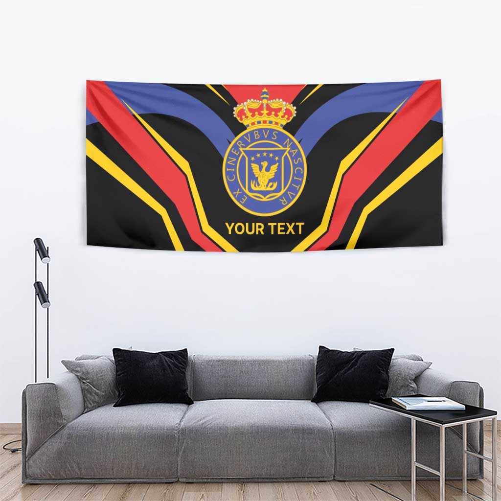 Haiti 1814-1820 Personalized Tapestry Haitian Flag of the Kingdom