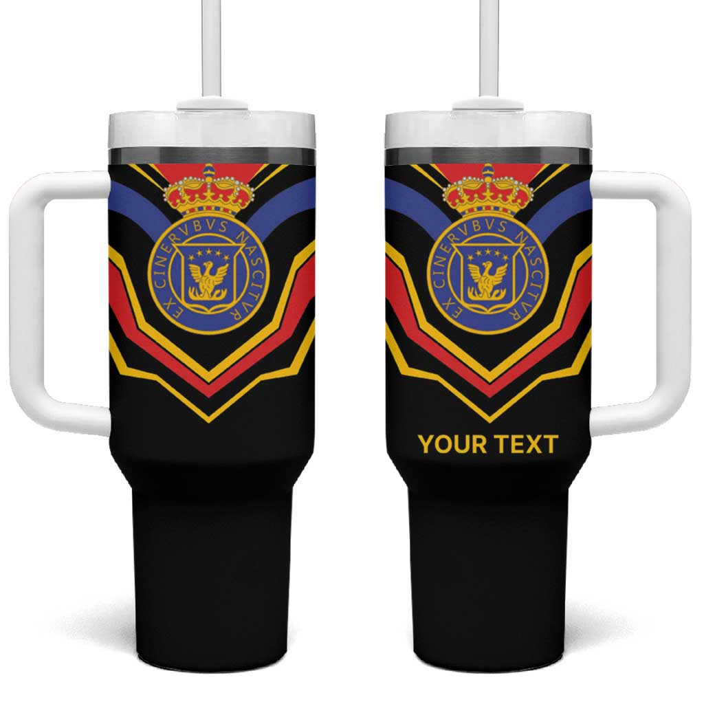 Haiti 1814-1820 Personalized Tumbler With Handle Haitian Flag of the Kingdom