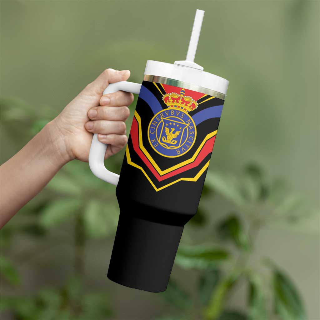 Haiti 1814-1820 Personalized Tumbler With Handle Haitian Flag of the Kingdom