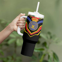 Haiti 1814-1820 Personalized Tumbler With Handle Haitian Flag of the Kingdom