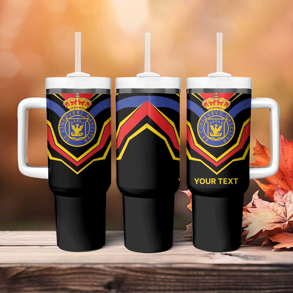 Haiti 1814-1820 Personalized Tumbler With Handle Haitian Flag of the Kingdom