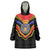 Haiti 1814-1820 Personalized Wearable Blanket Hoodie Haitian Flag of the Kingdom