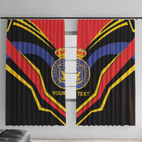 Haiti 1814-1820 Personalized Window Curtain Haitian Flag of the Kingdom