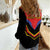 Haiti 1814-1820 Personalized Women Casual Shirt Haitian Flag of the Kingdom