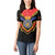 Haiti 1814-1820 Personalized Women Polo Shirt Haitian Flag of the Kingdom
