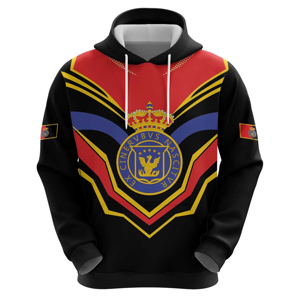 Haiti 1814-1820 Personalized Zip Hoodie Haitian Flag of the Kingdom