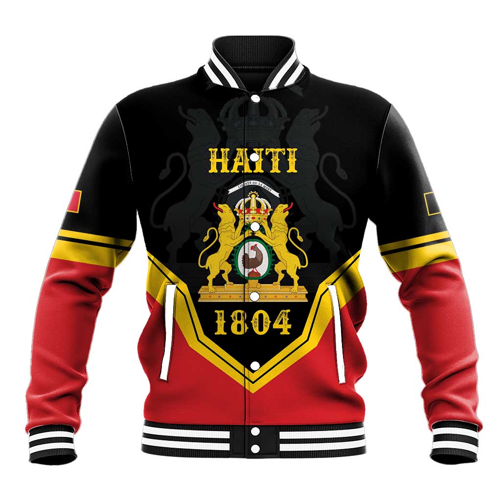 Haiti First Empire 1804-1806 Personalized Baseball Jacket Haiti Liberte ou la Mort!