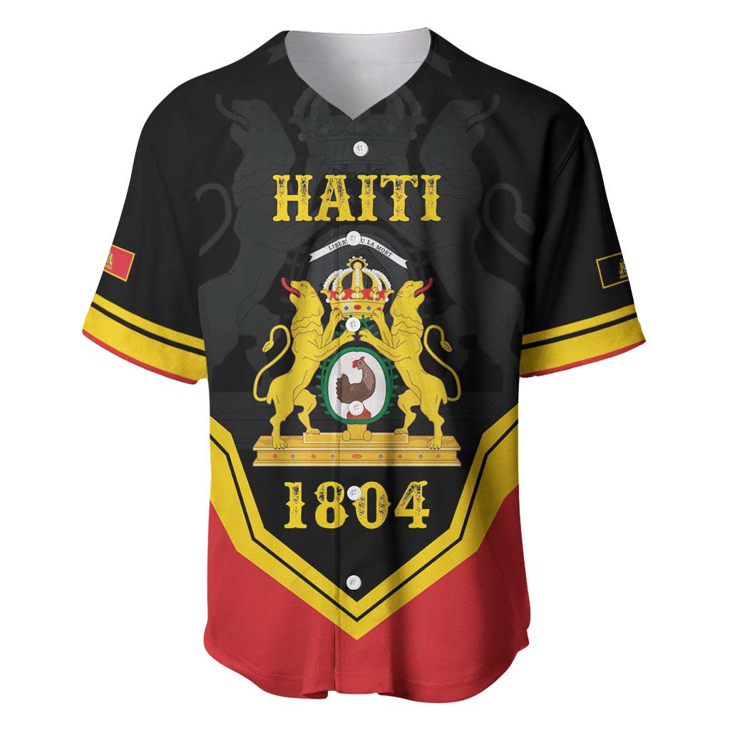Haiti First Empire 1804-1806 Personalized Baseball Jersey Haiti Liberte ou la Mort!