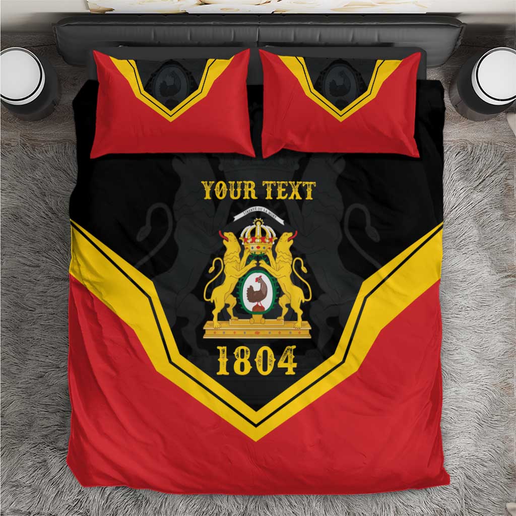 Haiti First Empire 1804-1806 Personalized Bedding Set Haiti Liberte ou la Mort!